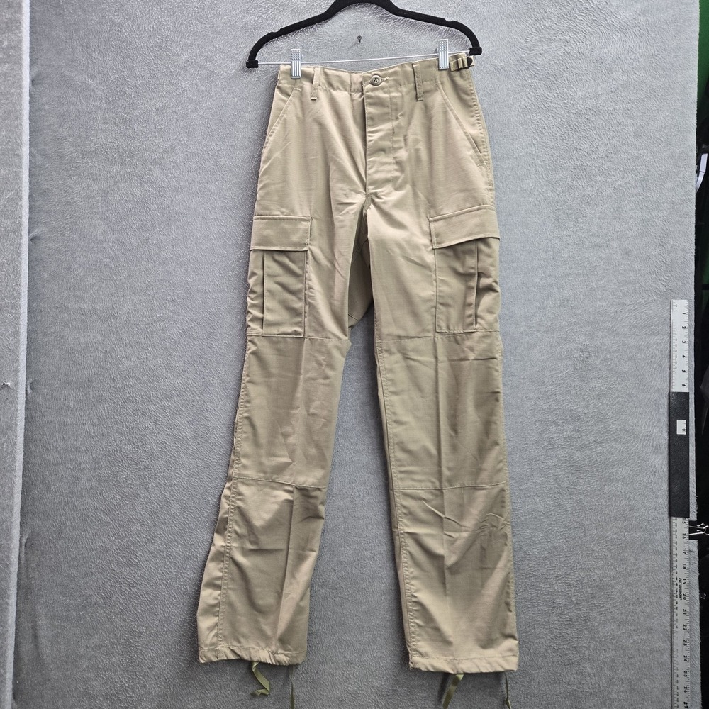 Propper Men Pants XS/R Khaki Cargo Ripstop BDU Trouser F520138250 29" NWT